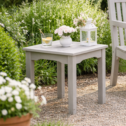 Winawood Wood Effect Side Table - L49.3cm x D49.3cm x H53cm