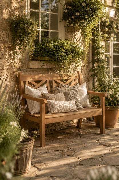 Winawood Speyside 2 Seater Wood Effect Bench
