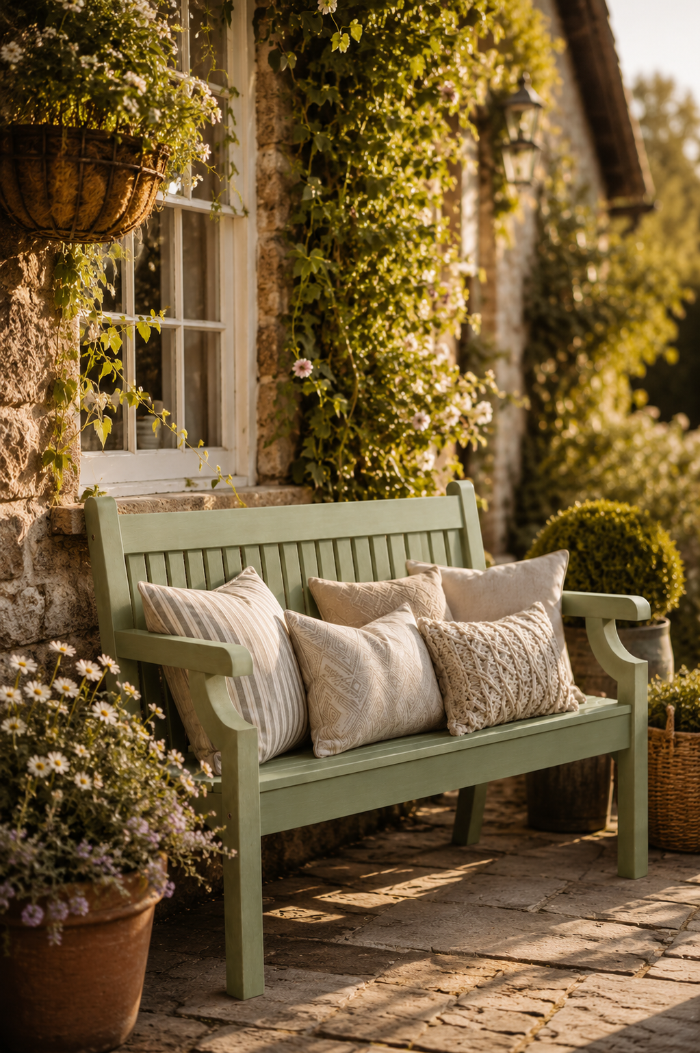 Winawood Sandwick 2 Seater Wood Effect Bench