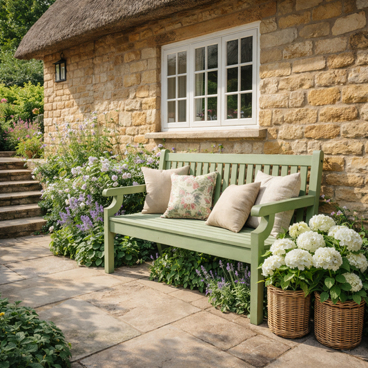 Winawood Sandwick 2 Seater Wood Effect Bench