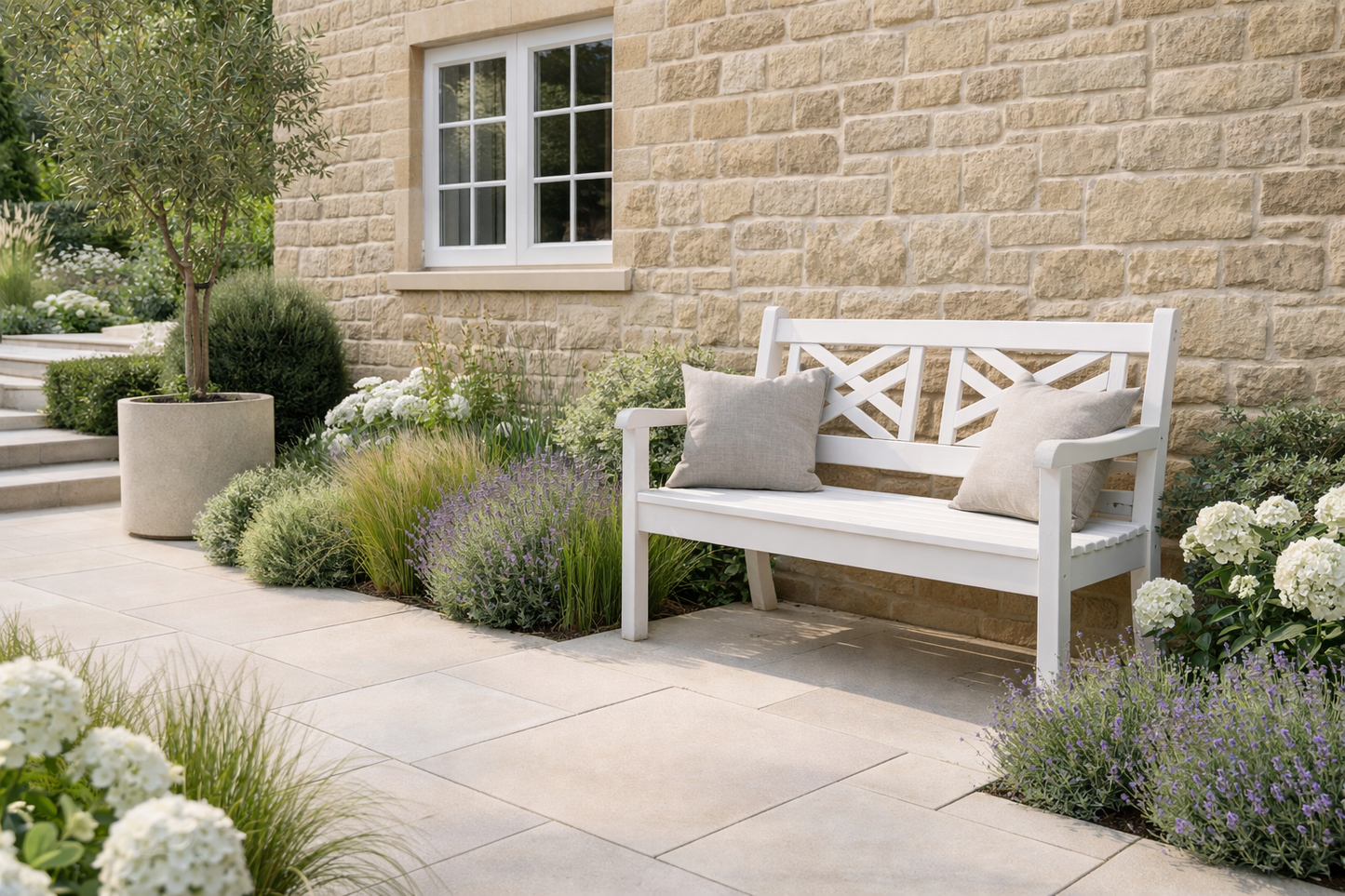 Winawood Speyside 2 Seater Wood Effect Bench