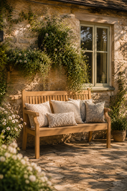Winawood Sandwick 2 Seater Wood Effect Bench