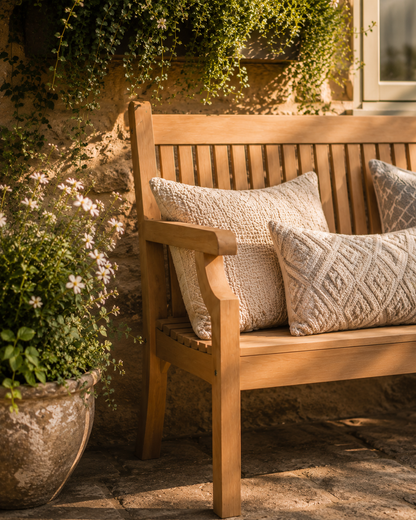 Winawood Sandwick 2 Seater Wood Effect Bench