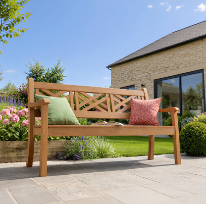 Winawood Speyside 3 Seater Wood Effect Bench