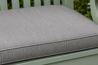 Winawood Double Sided 3 Seater Bench Cushion - Stripes/Solid