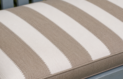 Winawood Double Sided Armchair Cushion - Stripes/Solid