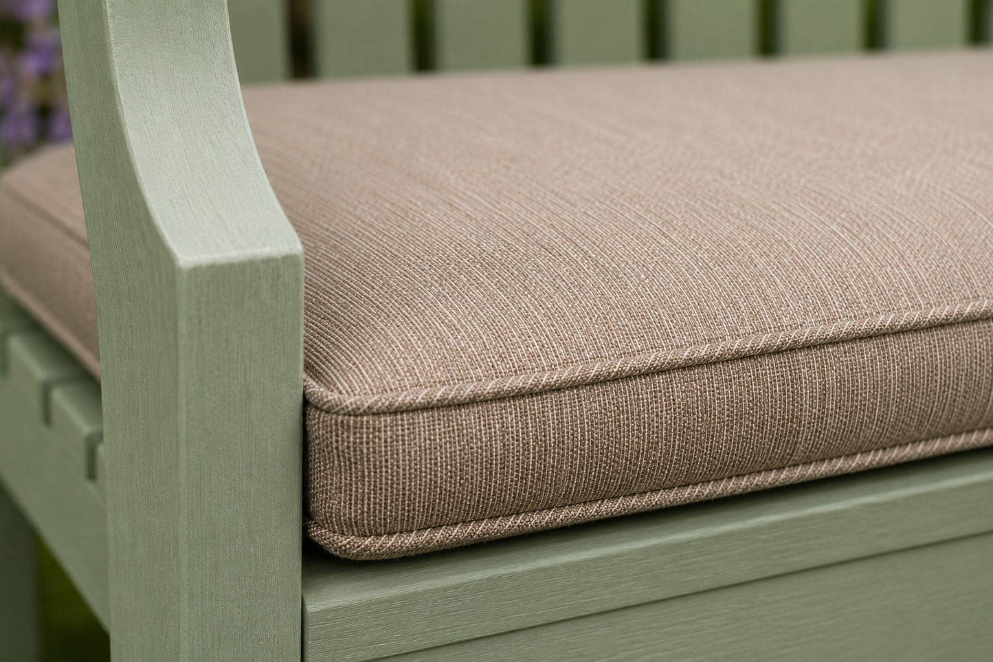 Winawood Double Sided Armchair Cushion - Stripes/Solid