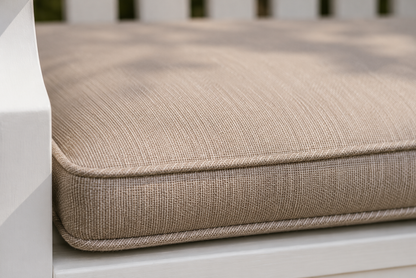 Winawood Double Sided 3 Seater Bench Cushion - Stripes/Solid