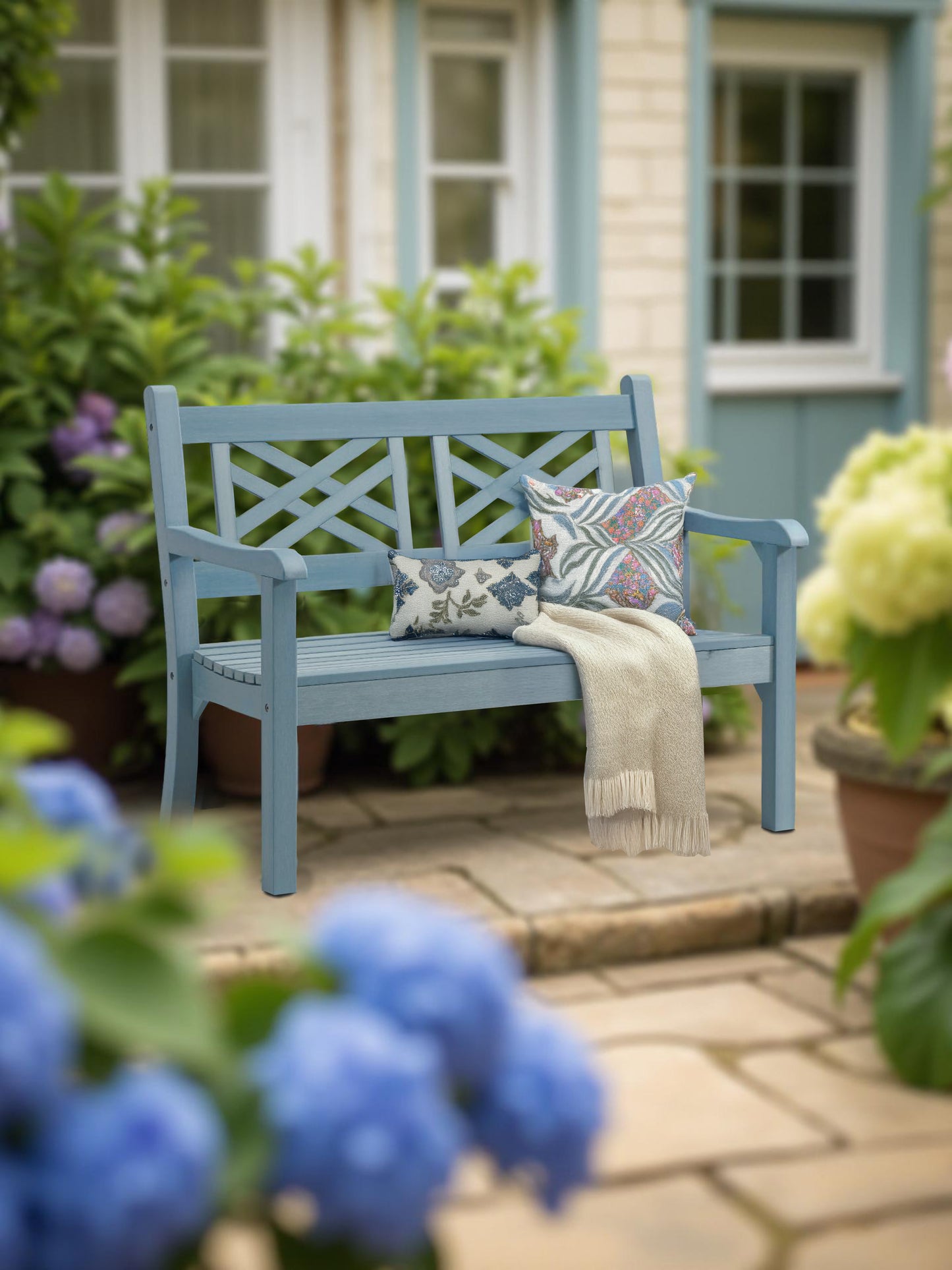 Winawood Speyside 2 Seater Wood Effect Bench