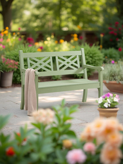 Winawood Speyside 2 Seater Wood Effect Bench