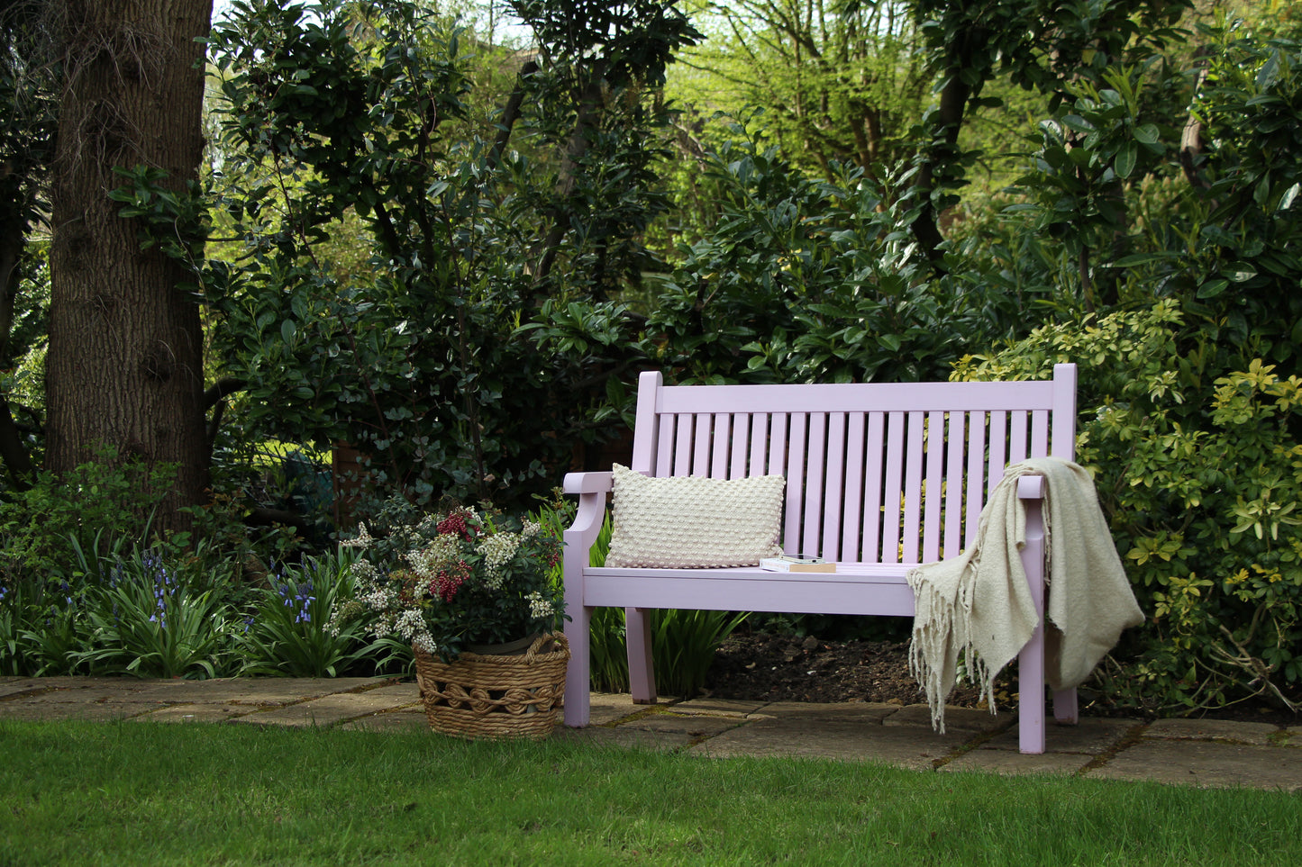 Winawood Sandwick 2 Seater Wood Effect Bench