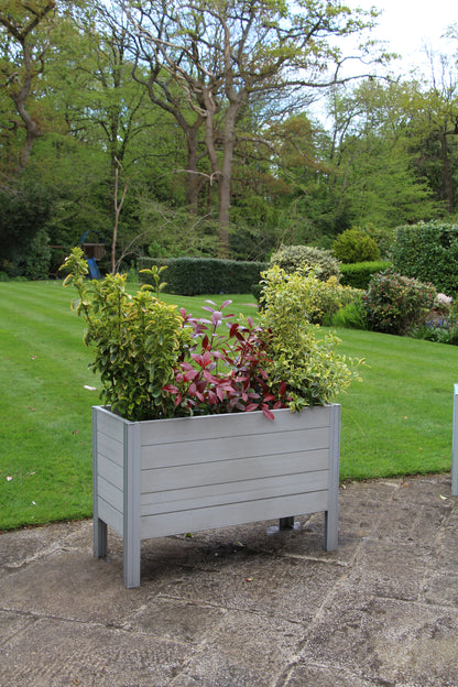 Winawood Wood Effect Rectangular Raised Planter