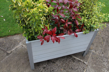 Winawood Wood Effect Rectangular Raised Planter