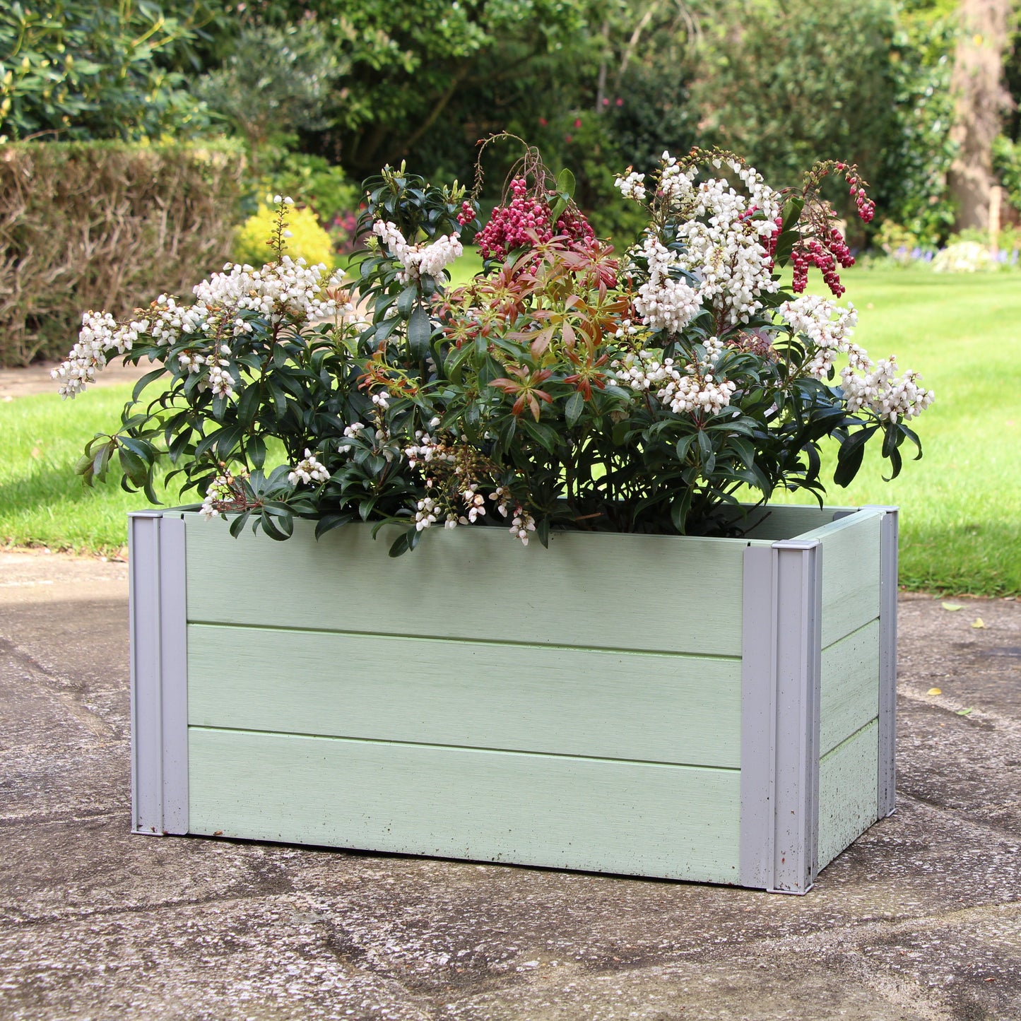 Winawood Wood Effect Rectangular Planter