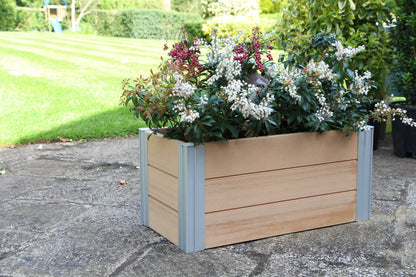 Winawood Wood Effect Rectangular Planter