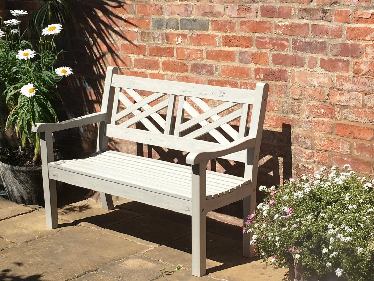 Winawood Speyside 2 Seater Wood Effect Bench