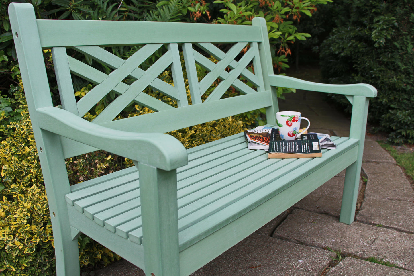 Winawood Speyside 2 Seater Wood Effect Bench