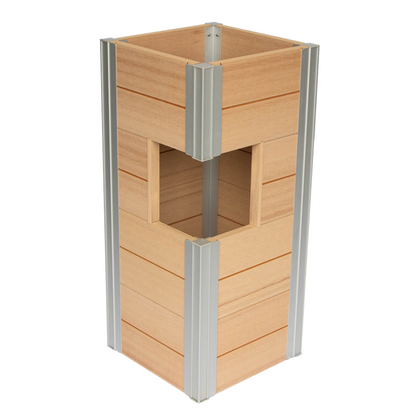 Winawood Wood Effect Pillar Planter