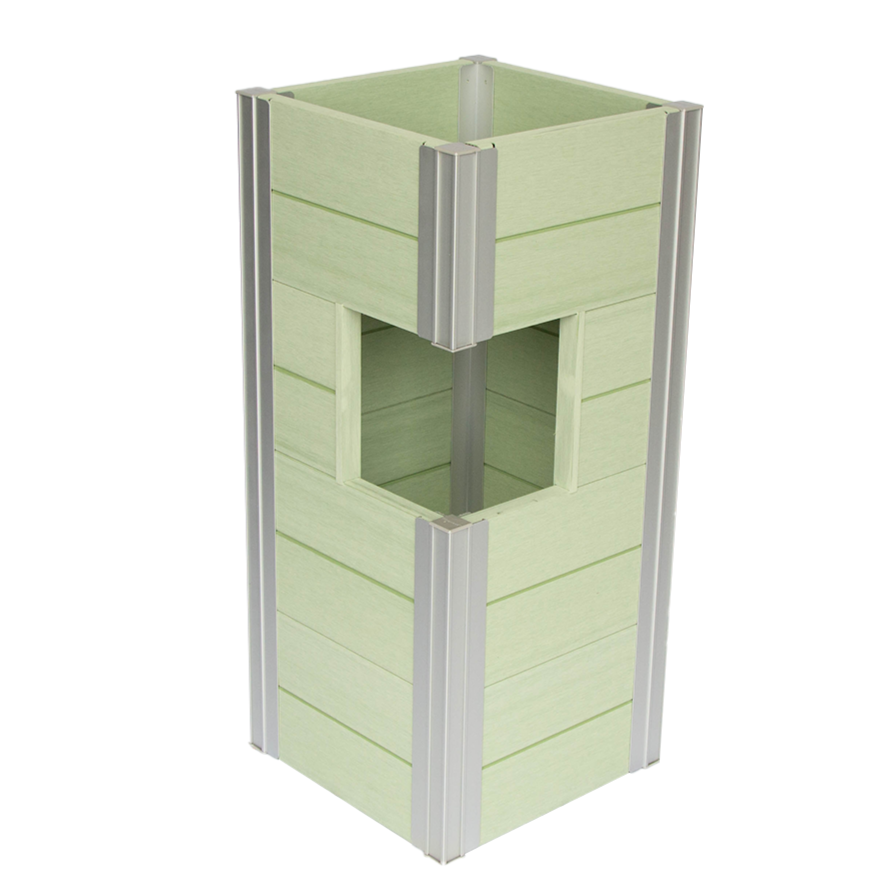 Winawood Wood Effect Pillar Planter