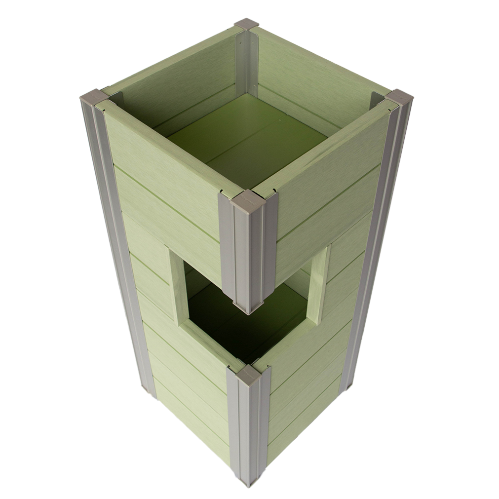 Winawood Wood Effect Pillar Planter