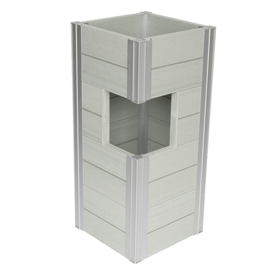 Winawood Wood Effect Pillar Planter