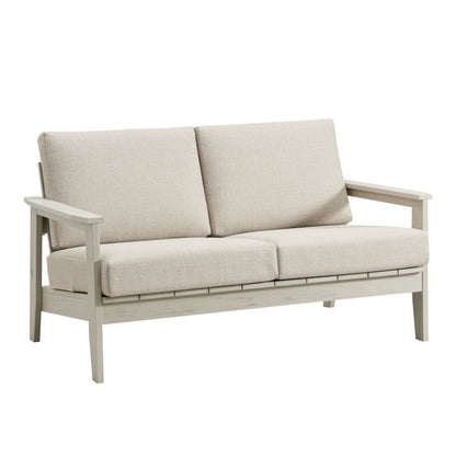 Winawood Skara Wood Effect 2 Seater Sofa