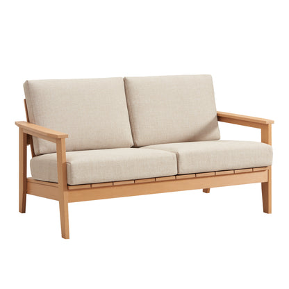 Winawood Skara Wood Effect 2 Seater Sofa