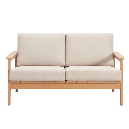 Winawood Skara Wood Effect 2 Seater Sofa