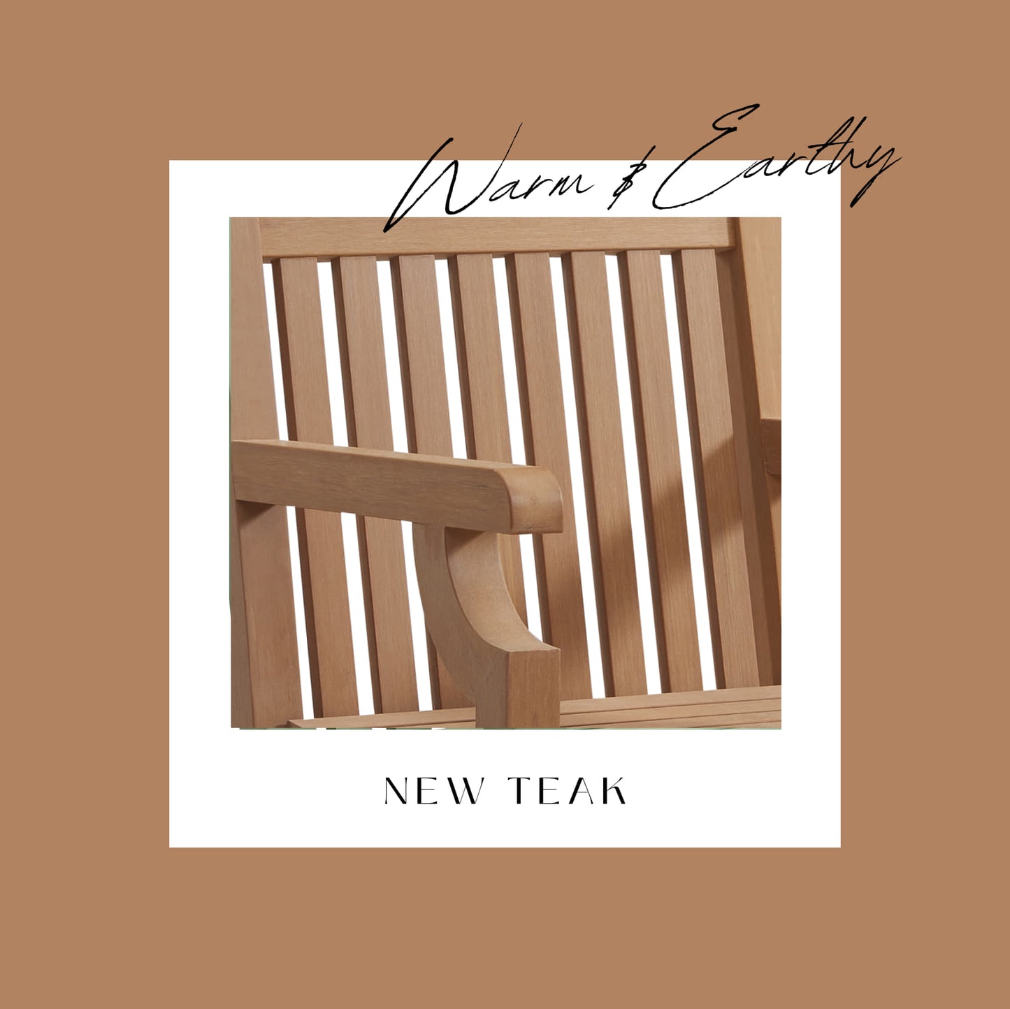 Winawood Sandwick 3 Seater Wood Effect Bench