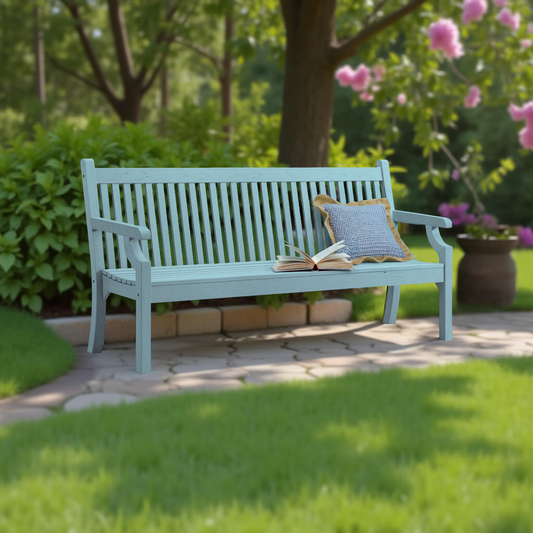 Winawood Sandwick 4 Seater Wood Effect Bench