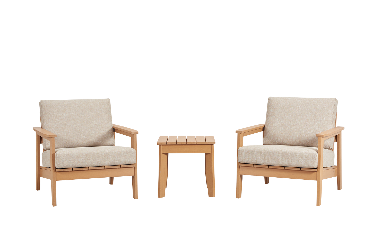 Winawood Skara Wood Effect Bistro Set