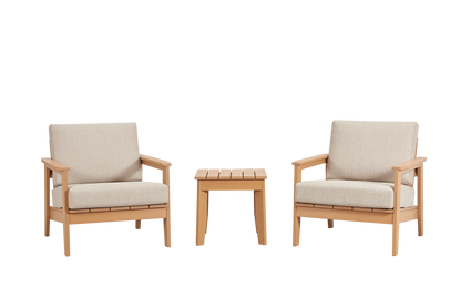 Winawood Skara Wood Effect Bistro Set