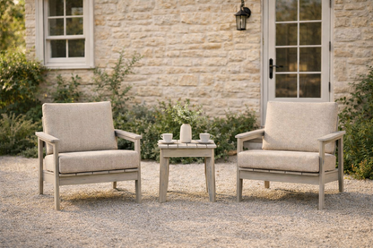 Winawood Skara Wood Effect Bistro Set