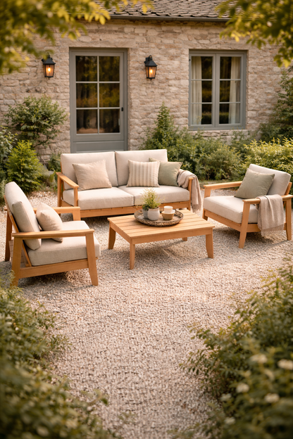 Winawood Skara Wood Effect Lounge Set