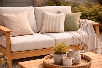 Winawood Skara Wood Effect Lounge Set