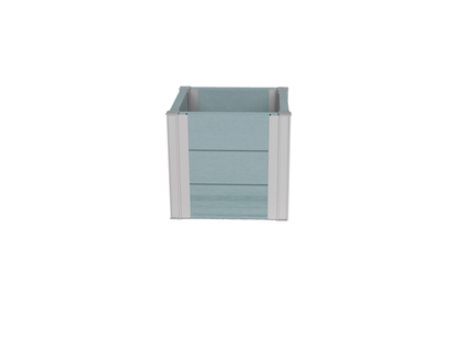 Winawood Wood Effect Small Cube Planter