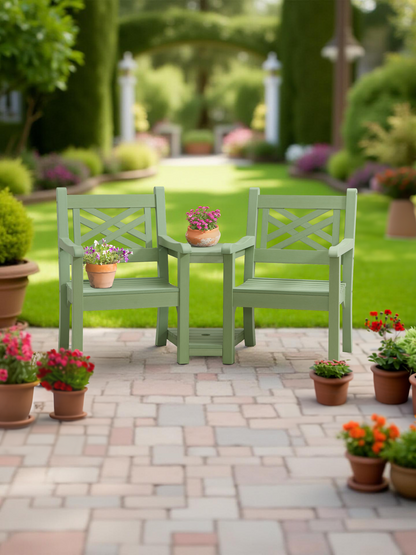 Winawood Speyside Wood Effect Love Seat