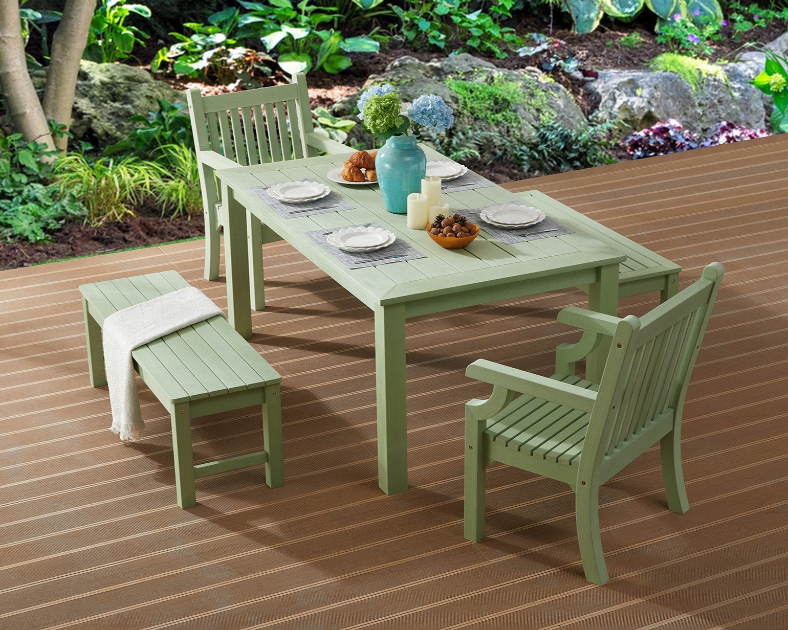 Recycled plastic Weatherproof Winawood garden furniture
