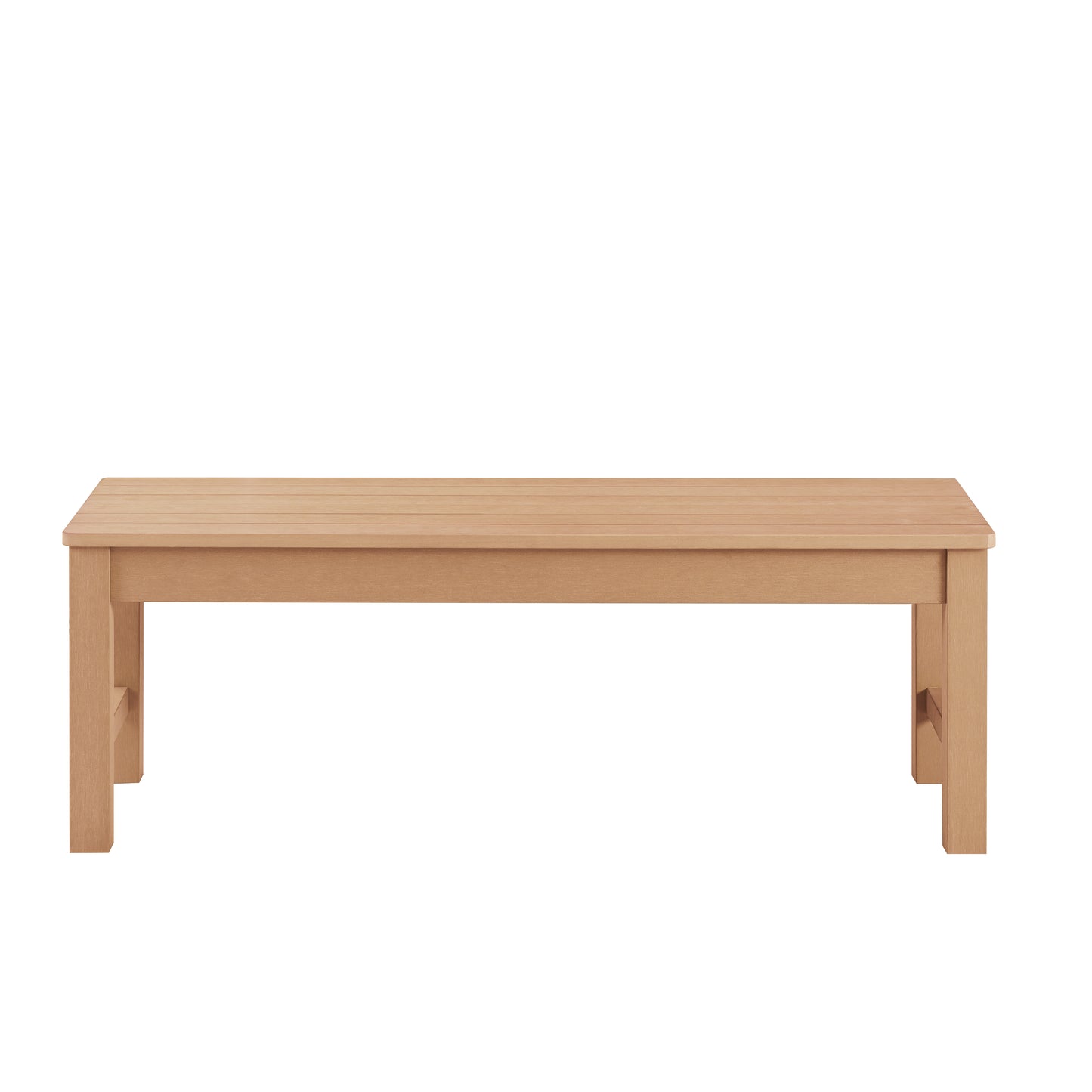 Winawood Backless 2 Seater Wood Effect Bench
