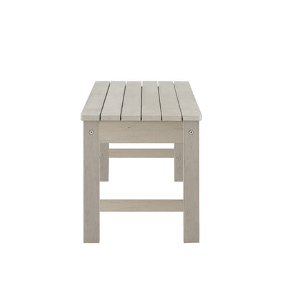 Winawood Backless 2 Seater Wood Effect Bench