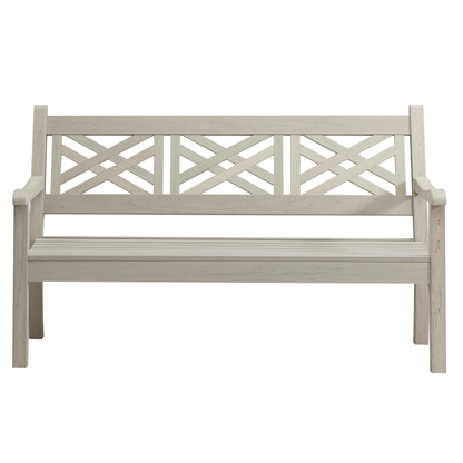 Winawood Speyside 3 Seater Wood Effect Bench - Stone Grey