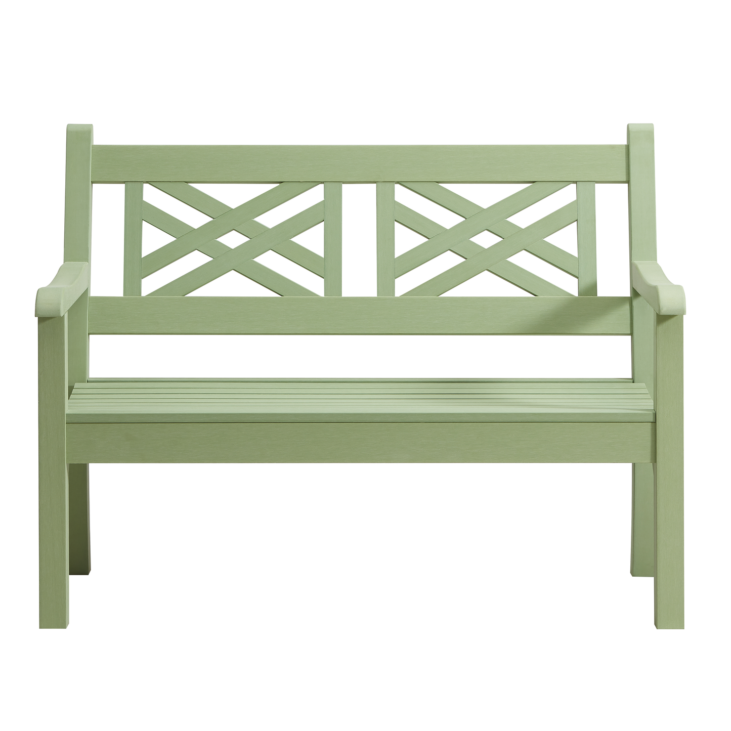 Winawood Speyside 2 Seater Wood Effect Bench - Duck Egg Green