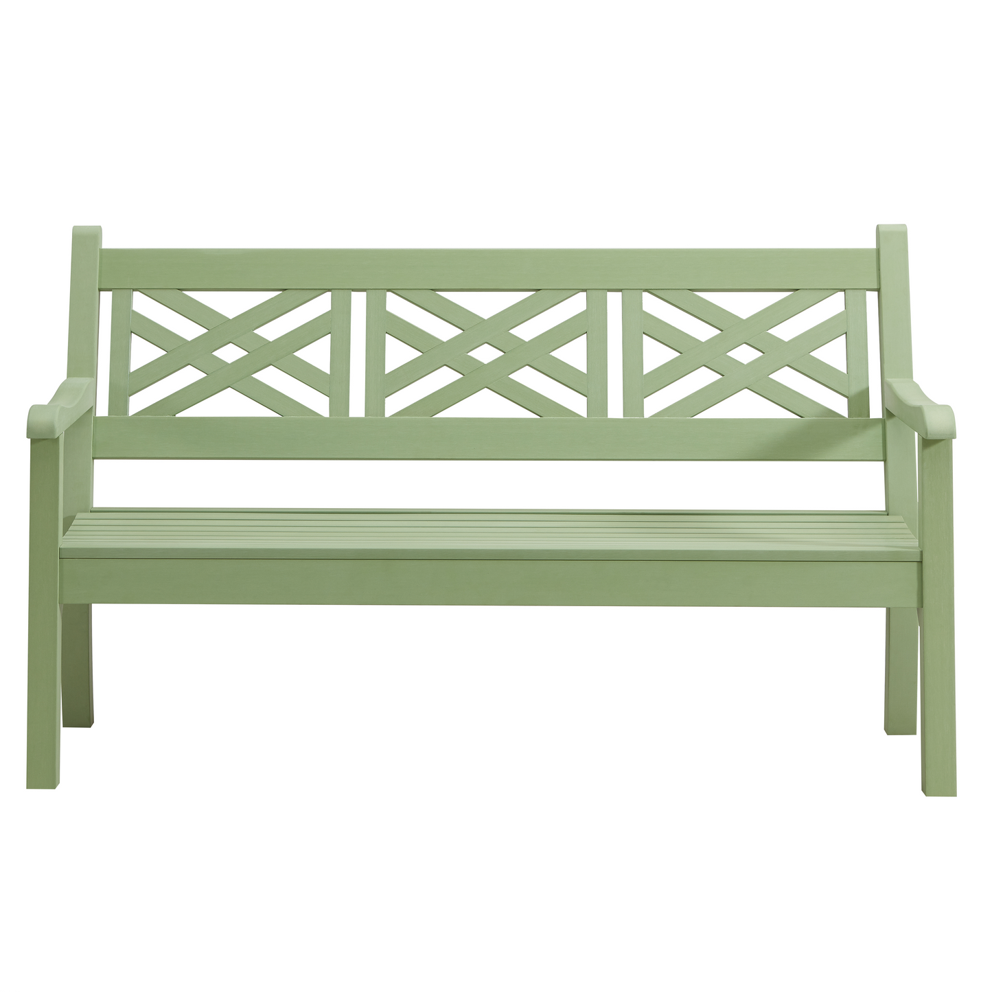 Winawood Speyside 3 Seater Wood Effect Bench - Duck Egg Green