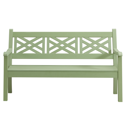 Winawood Speyside 3 Seater Wood Effect Bench - Duck Egg Green