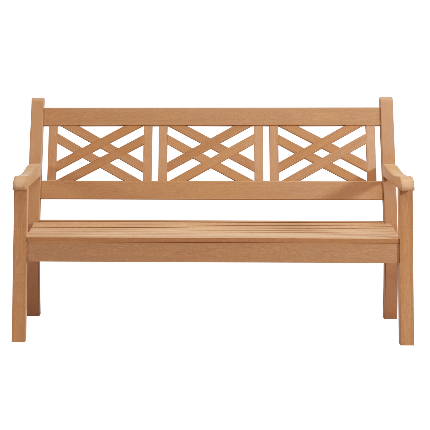 Winawood Speyside 3 Seater Wood Effect Bench - New Teak