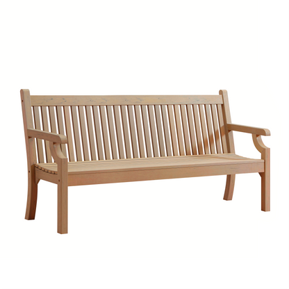 Winawood Sandwick 4 Seater Wood Effect Bench