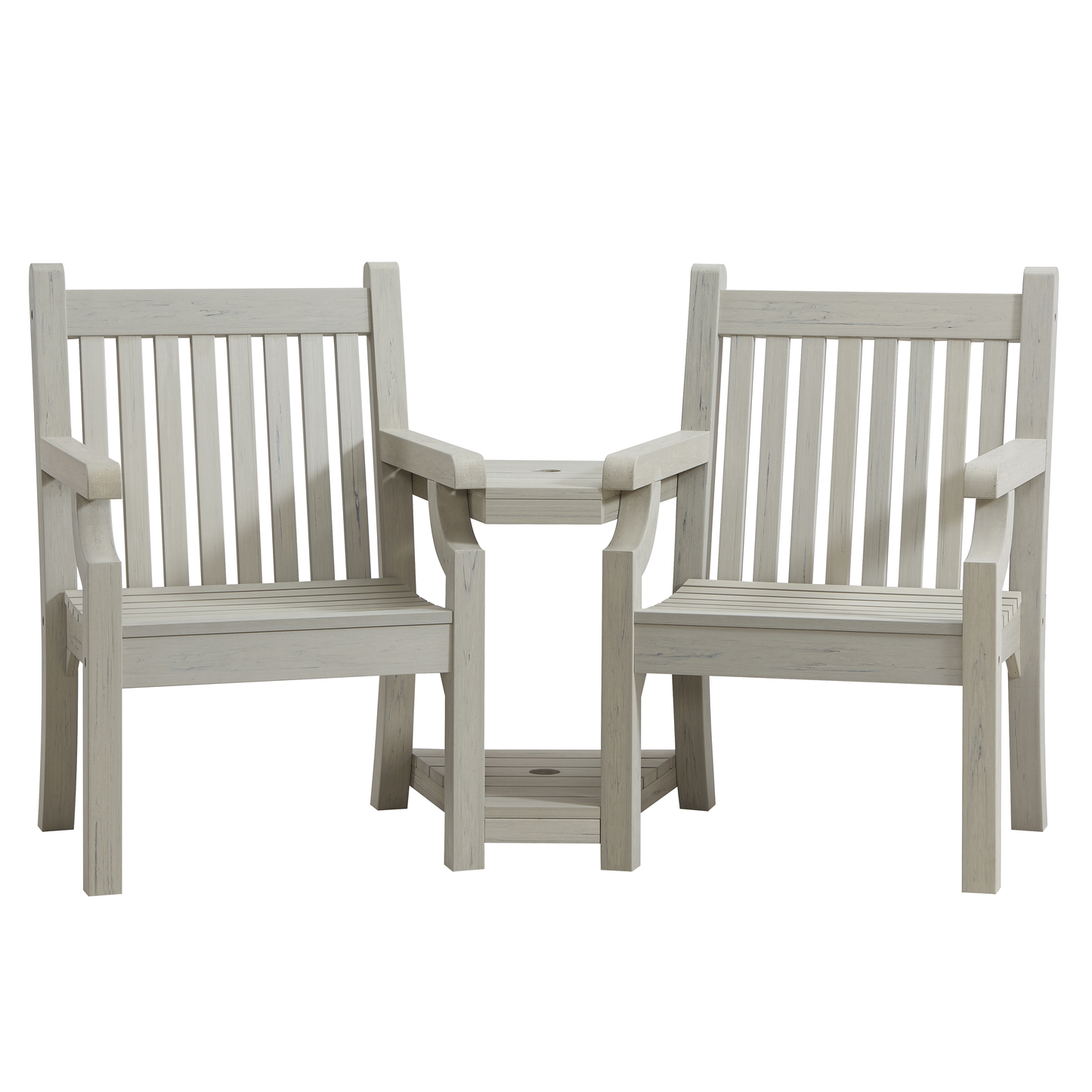 Winawood Sandwick Wood Effect Love Seat