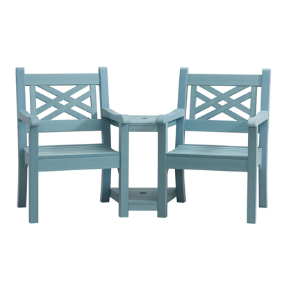 Winawood Speyside Wood Effect Love Seat