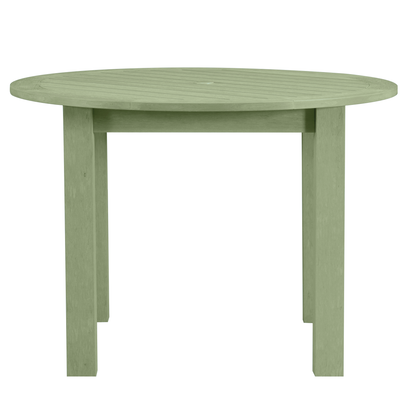 Winawood Wood Effect Round Dining Table - L110cm x D110cm x H76cm