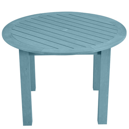 Winawood Wood Effect Round Dining Table - L110cm x D110cm x H76cm